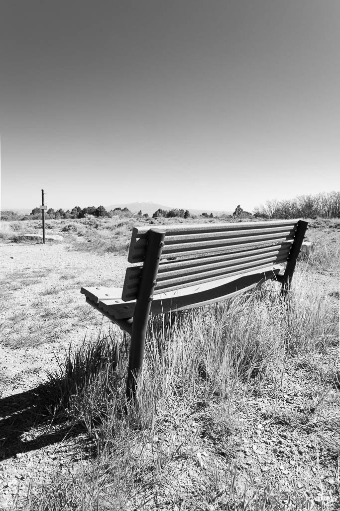 Banc et La Sal Mountains au loin