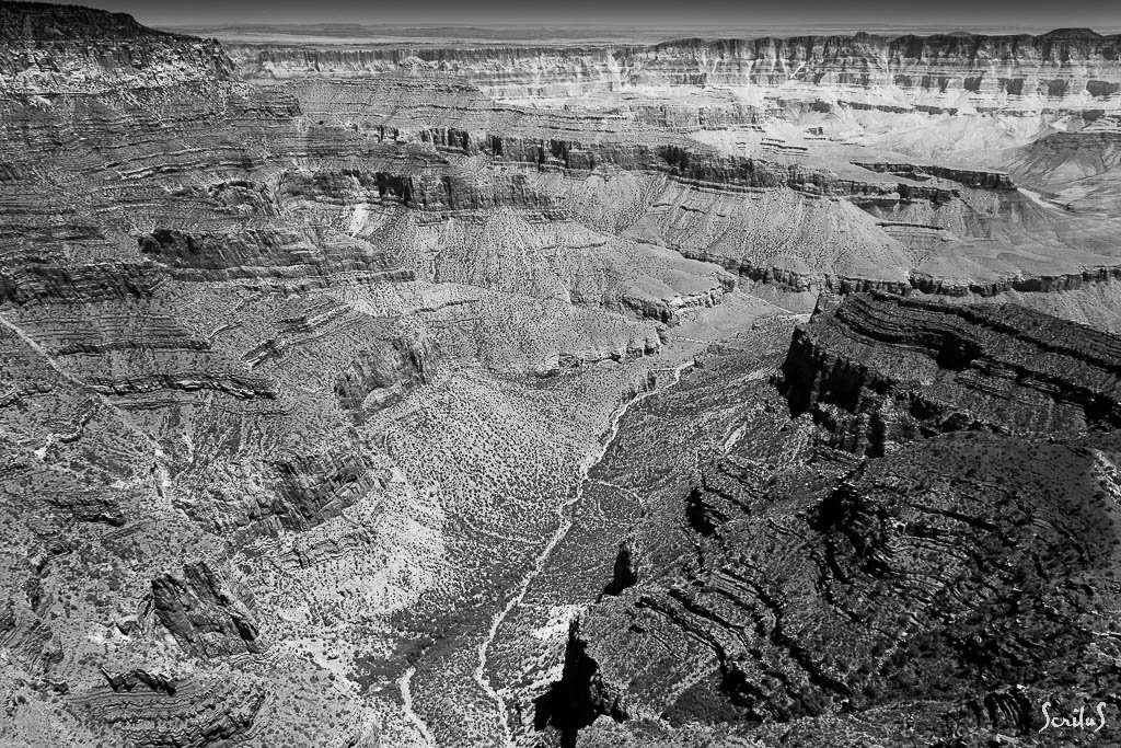 Pour rejoindre le fleuve, il suffit de descendre et de suivre la piste