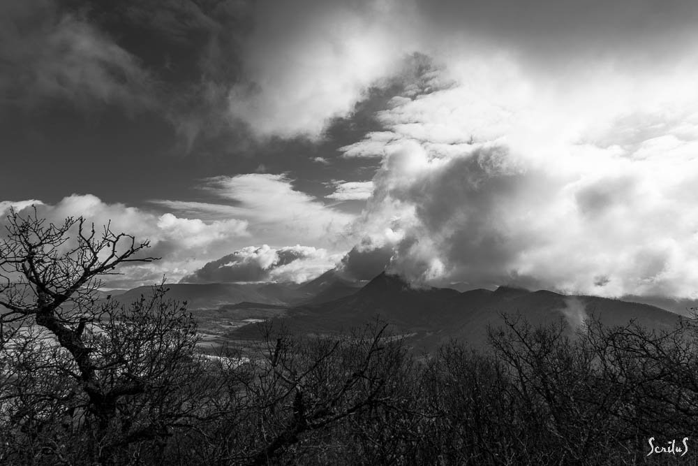 L'hiver approche sur le Diois.